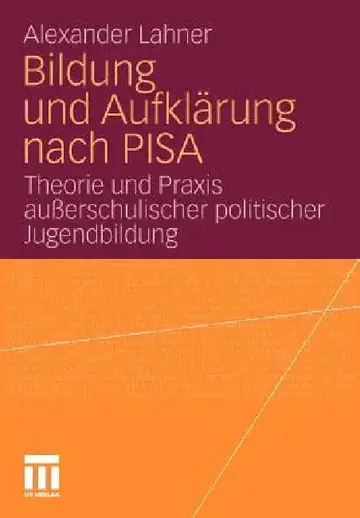 Cover of Bildung Und Aufklärung Nach Pisa