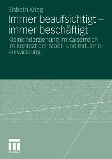 Cover of Immer Beaufsichtigt - Immer Beschäftigt