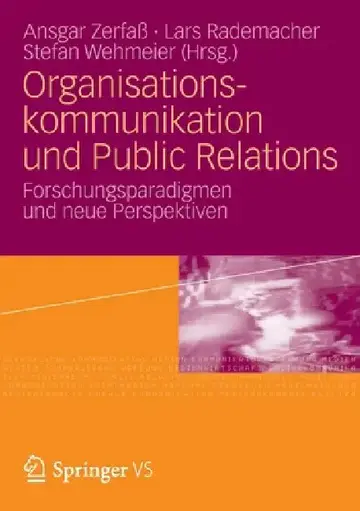 Cover of Organisationskommunikation Und Public Relations