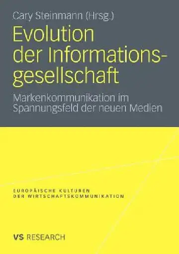 Cover of Evolution Der Informationsgesellschaft