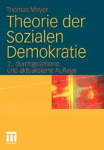 Cover of Theorie Der Sozialen Demokratie
