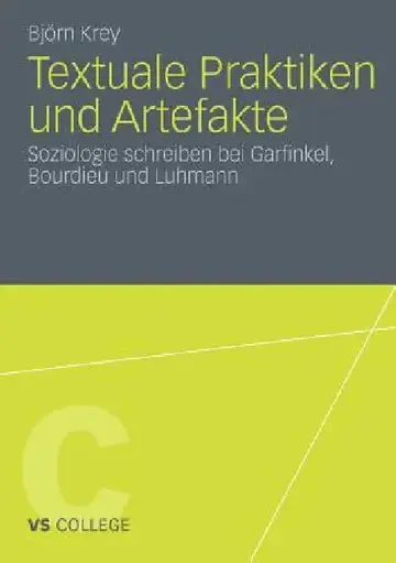 Cover of Textuale Praktiken Und Artefakte