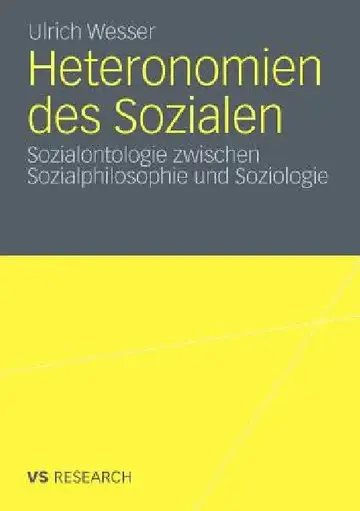 Cover of Heteronomien Des Sozialen