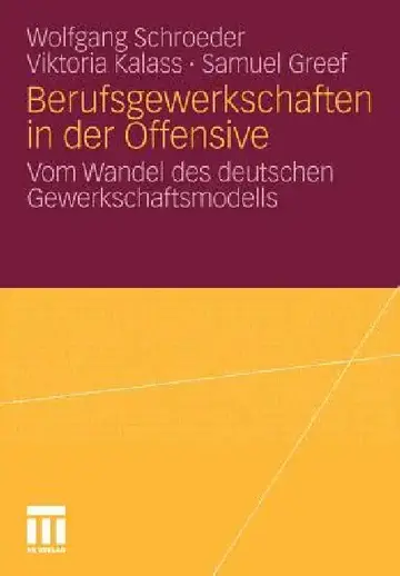 Cover of Berufsgewerkschaften in Der Offensive