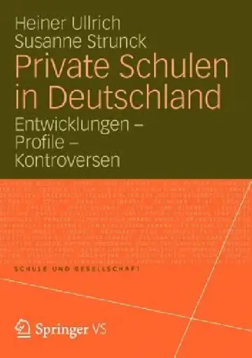 Cover of Private Schulen in Deutschland