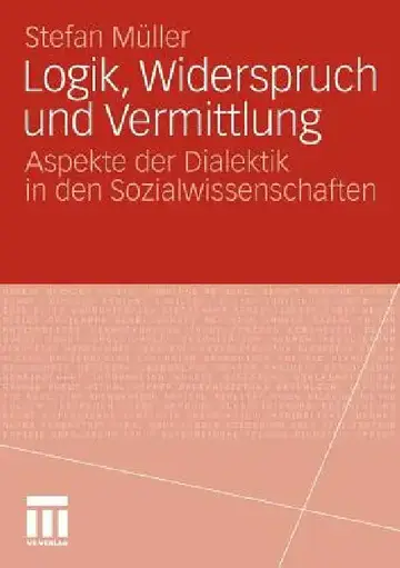 Cover of Logik, Widerspruch Und Vermittlung