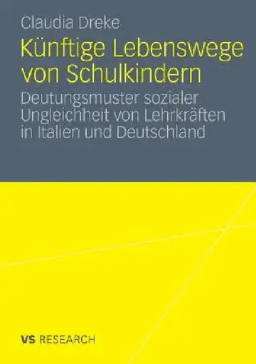Cover of Künftige Lebenswege Von Schulkindern
