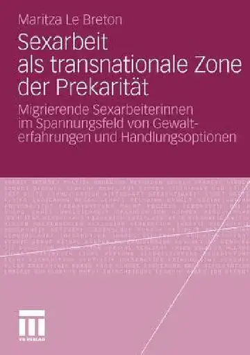 Cover of Sexarbeit ALS Transnationale Zone Der Prekarität