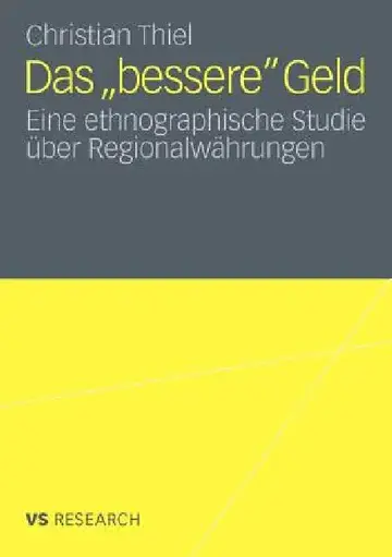 Cover of Das 'Bessere' Geld