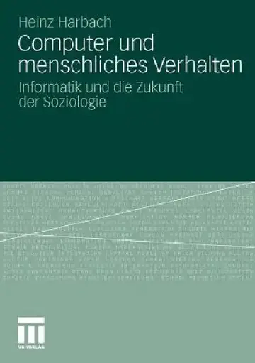 Cover of Computer Und Menschliches Verhalten