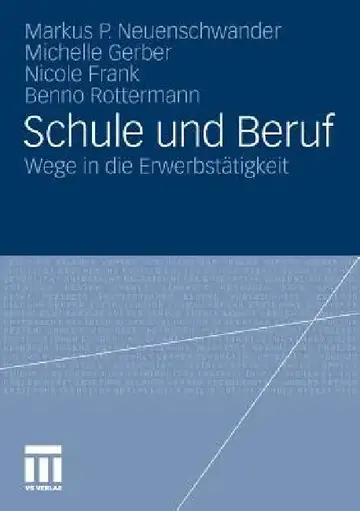 Cover of Schule Und Beruf