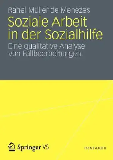 Cover of Soziale Arbeit in Der Sozialhilfe