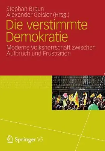 Cover of Die Verstimmte Demokratie
