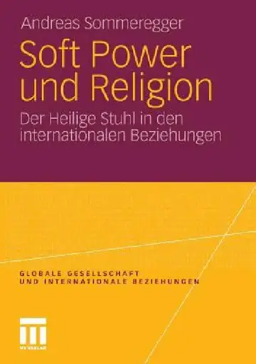 Cover of Soft Power Und Religion