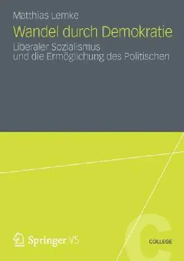 Cover of Wandel Durch Demokratie