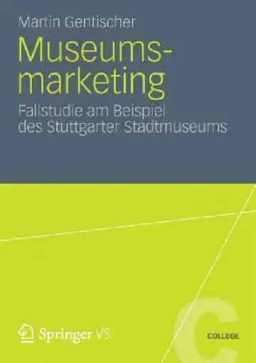 Cover of Museumsmarketing