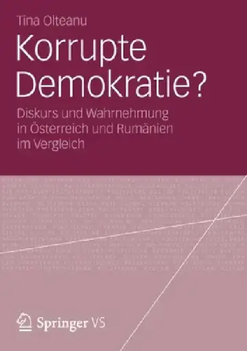 Cover of Korrupte Demokratie?