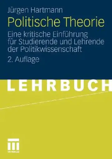 Cover of Politische Theorie