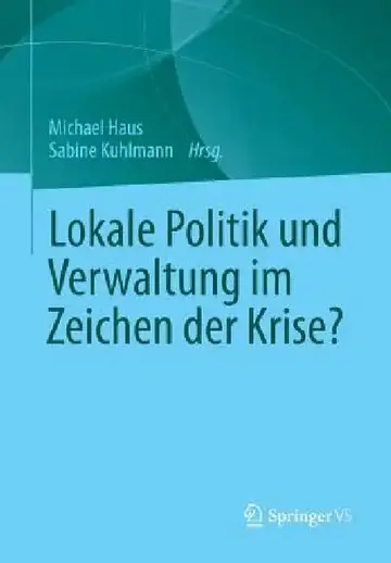 Cover of Lokale Politik Und Verwaltung Im Zeichen Der Krise?