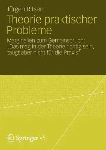Cover of Theorie Praktischer Probleme