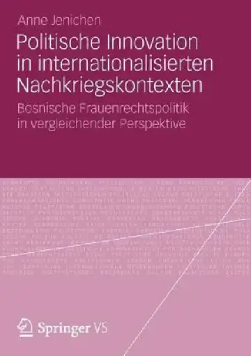 Cover of Politische Innovation in Internationalisierten Nachkriegskontexten