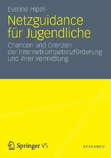 Cover of Netzguidance Für Jugendliche