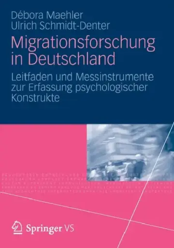 Cover of Migrationsforschung in Deutschland