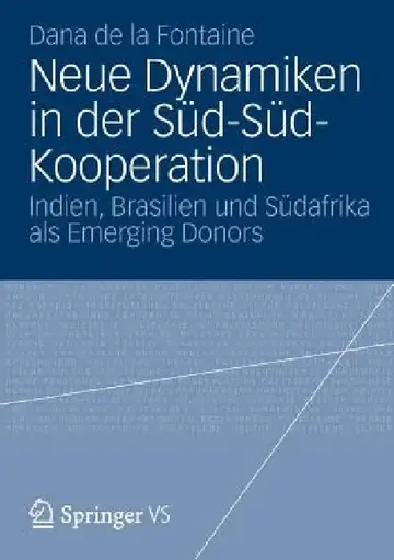 Cover of Neue Dynamiken in Der Süd-Süd-Kooperation