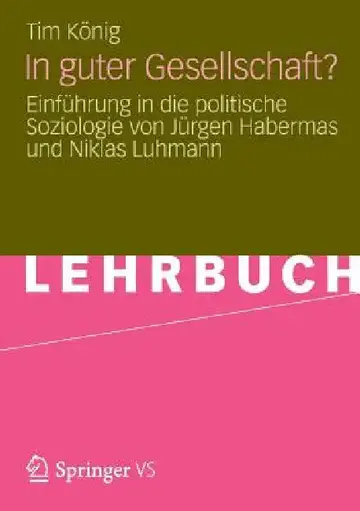 Cover of In Guter Gesellschaft?