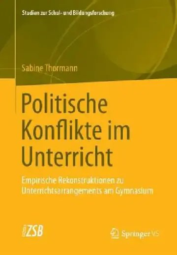 Cover of Politische Konflikte Im Unterricht
