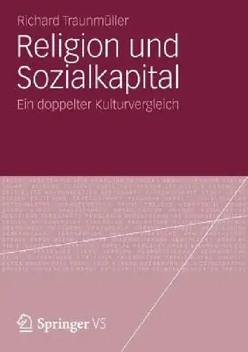 Cover of Religion Und Sozialkapital
