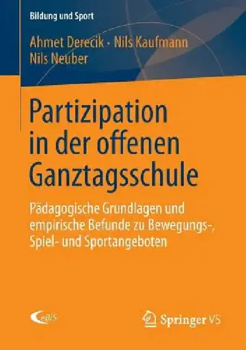 Cover of Partizipation in Der Offenen Ganztagsschule