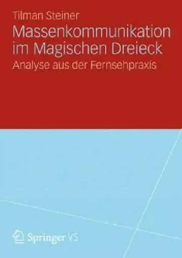 Cover of Massenkommunikation Im Magischen Dreieck
