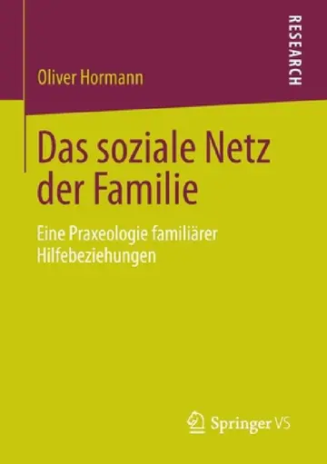 Cover of Das Soziale Netz Der Familie