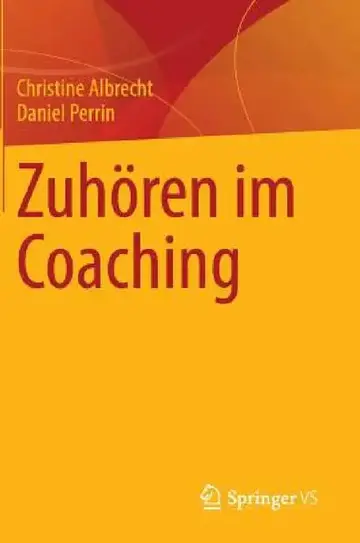 Cover of Zuhören Im Coaching