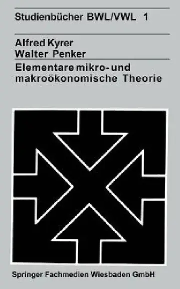 Cover of Elementare Mikro- Und Makroökonomische Theorie