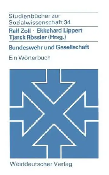 Cover of Bundeswehr Und Gesellschaft