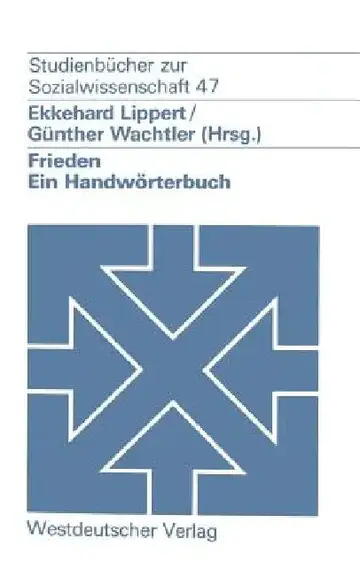 Cover of Frieden