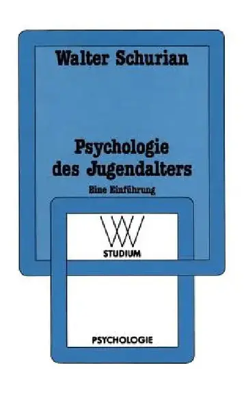 Cover of Psychologie Des Jugendalters