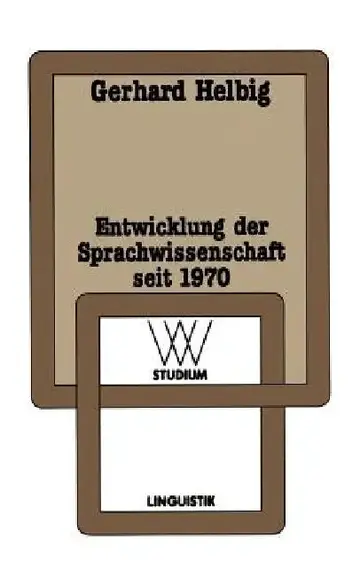Cover of Entwicklung Der Sprachwissenschaft Seit 1970
