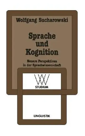 Cover of Sprache Und Kognition