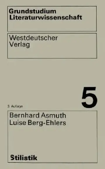 Cover of Stilistik