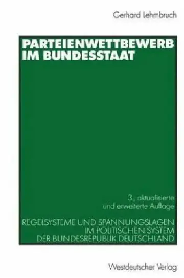 Cover of Parteienwettbewerb Im Bundesstaat