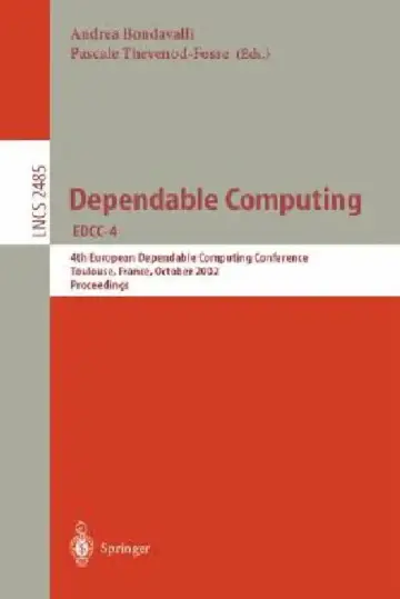 Cover of Dependable Computing Edcc-4