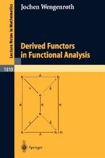 Cover of Derived Functors in Functional Analysis