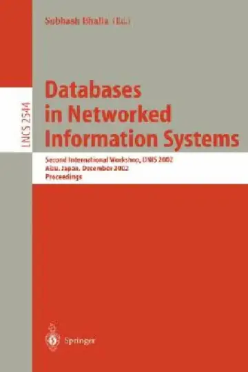 Cover of Databases in Networked Information Systems