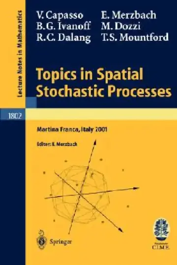 Cover of Topics in Spatial Stochastic Processes