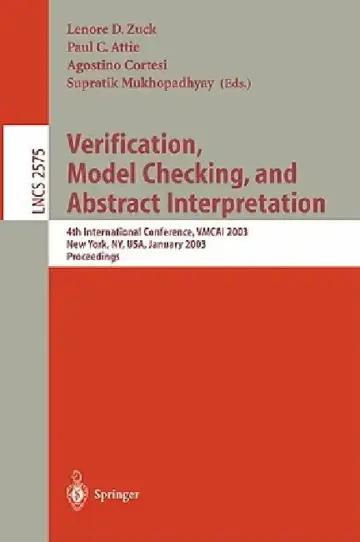 Cover of Verification, Model Checking, and Abstract Interpretation