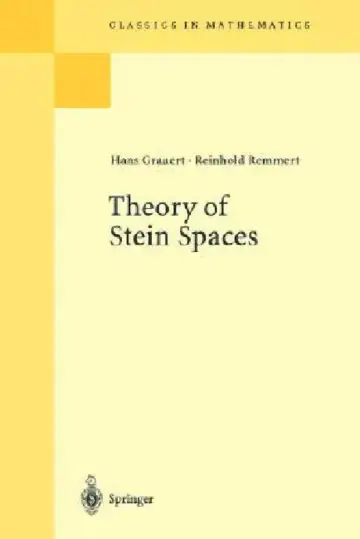 Cover of Theory of Stein Spaces