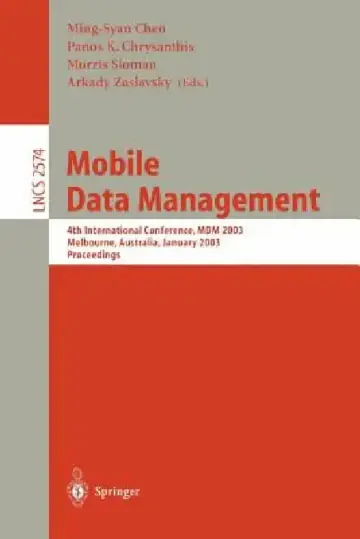 Cover of Mobile Data Management